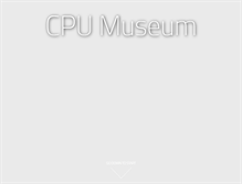 Tablet Screenshot of cpu-museum.com